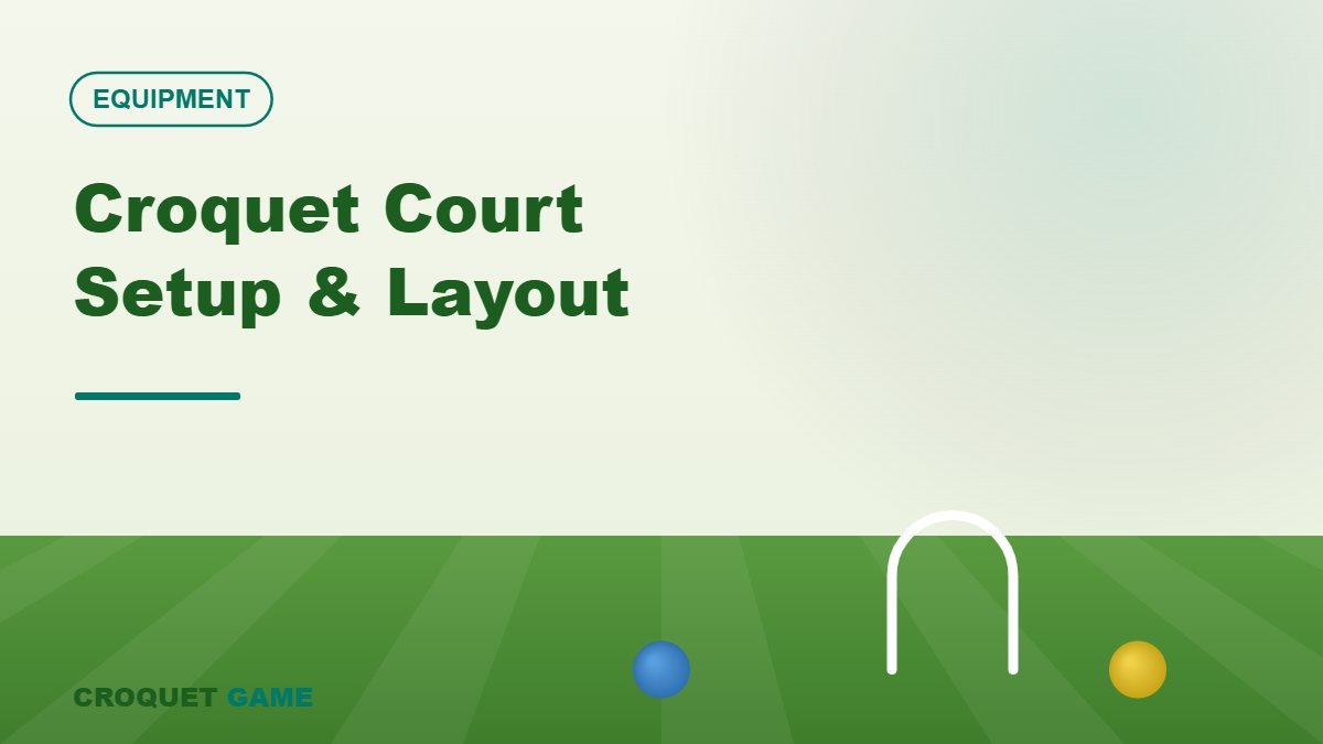 How to Set Up a Croquet Court (Dimensions & Layout)